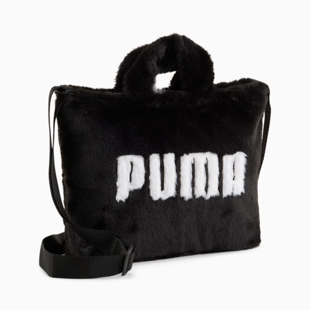 Puma furry slides qr code shop