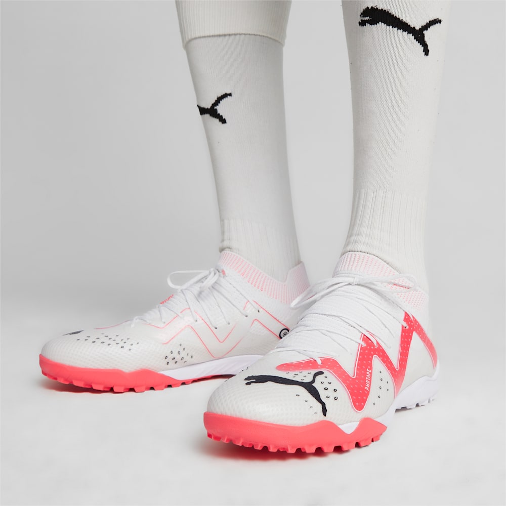 FUTURE ULTIMATE Cage, PUMA White-PUMA Black-Fire Orchid, large-KOR