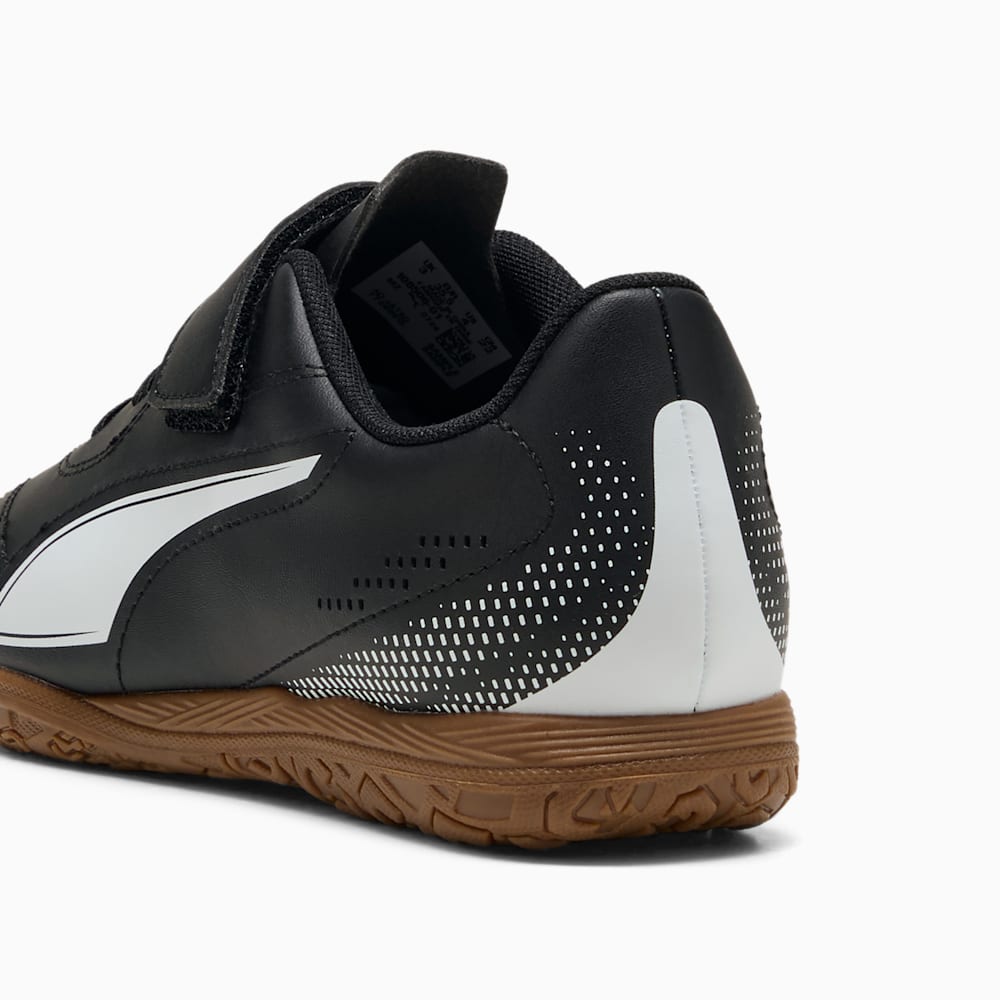 VITORIA II Futsal Boots - Youth 8-16 years, PUMA Black-PUMA White, large-NZL
