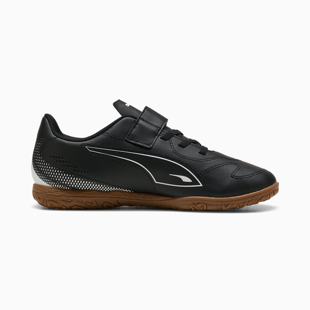 VITORIA II Futsal Boots - Youth 8-16 years, PUMA Black-PUMA White, large-NZL