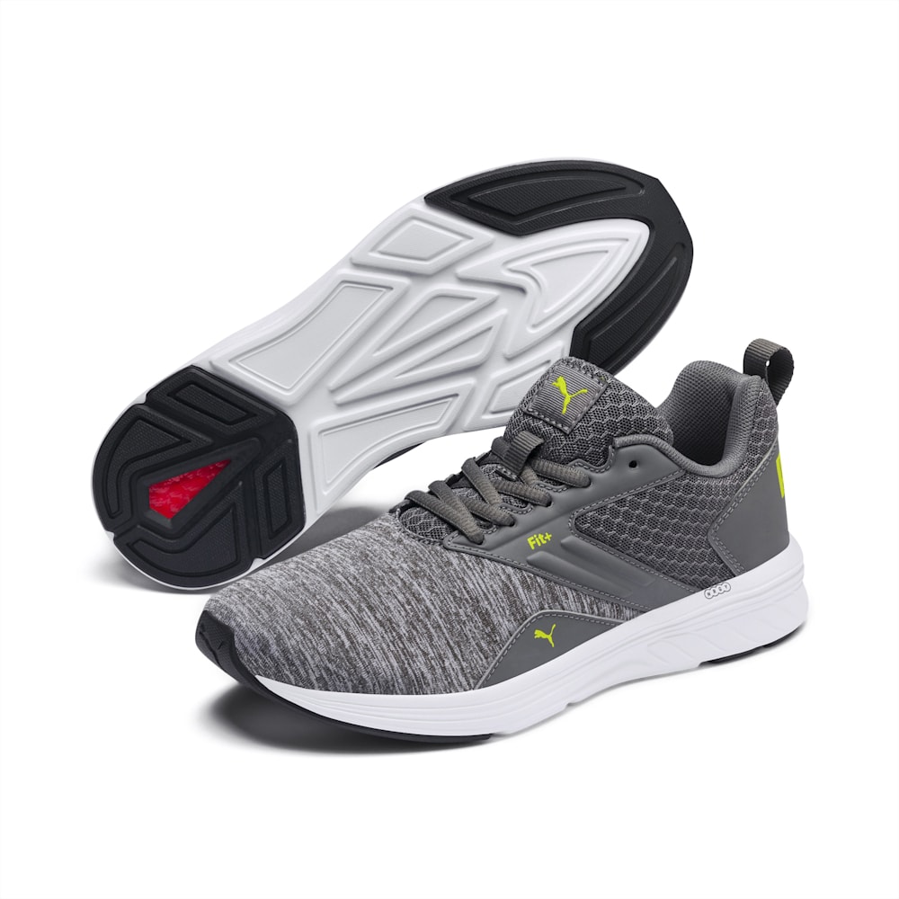 NRGY Comet Running Shoes Youth 8 16 years CASTLEROCK Puma White Nrgy Yellow PUMA Shoes PUMA