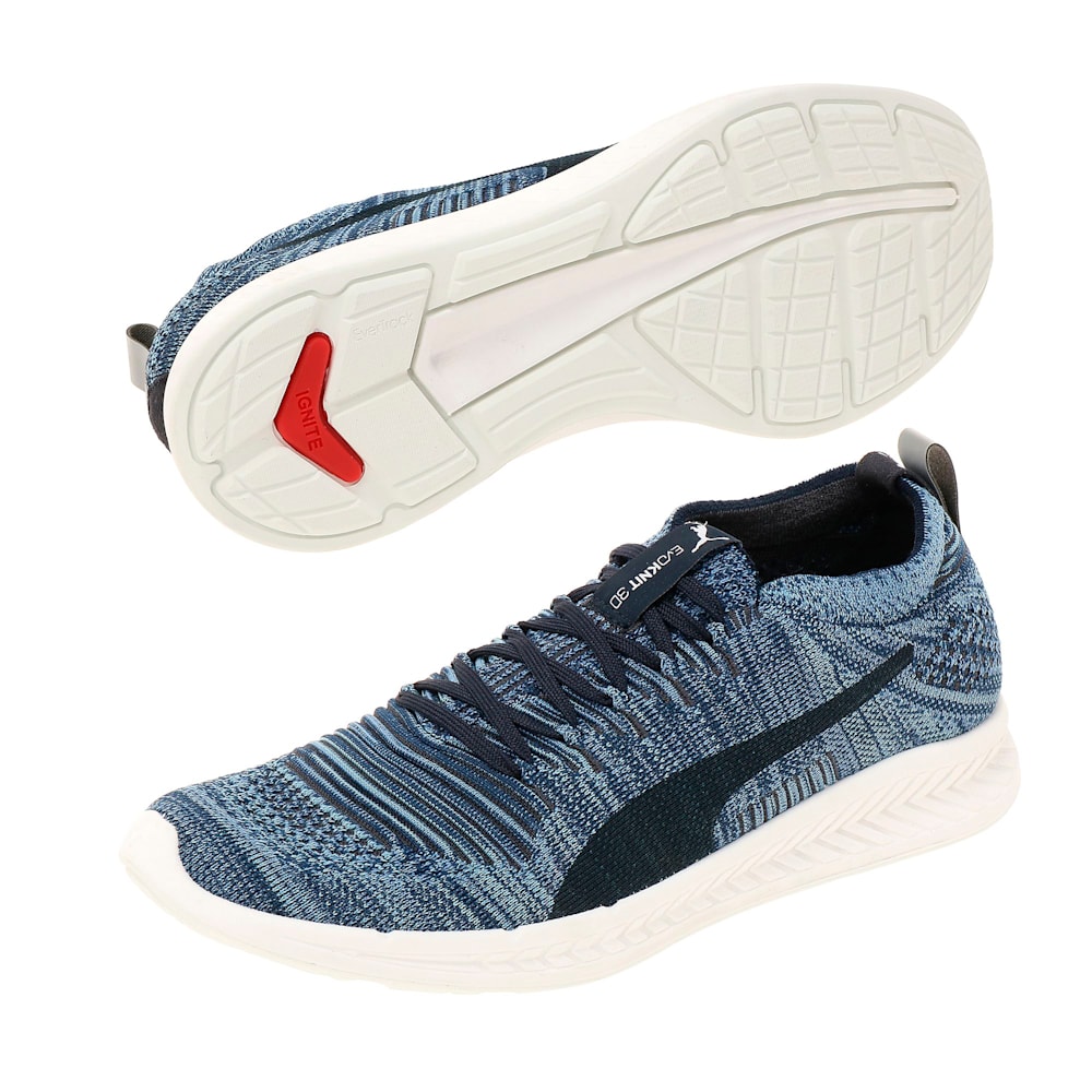 IGNITE evoKNIT 3D Melange Trainers PUMA Shoes PUMA