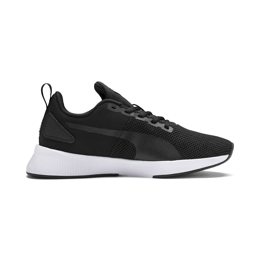 Flyer Runner Trainers Youth, Puma Black-Puma White, large-NZL