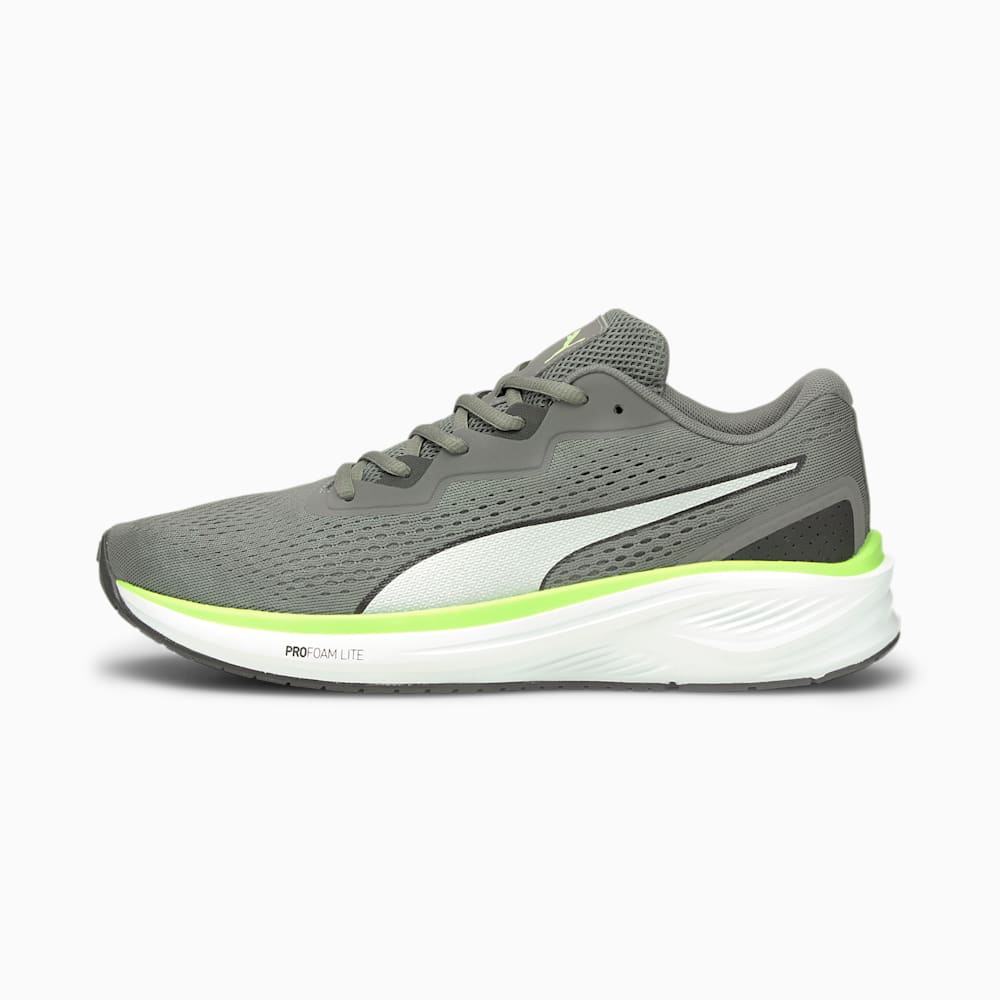 Aviator Unisex Running Shoes, CASTLEROCK-Green Glare, large-NZL