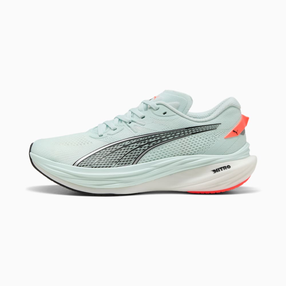 Deviate NITRO™ 3 Men's Road Running Shoes, Peaceful Blue-Glowing Red, large