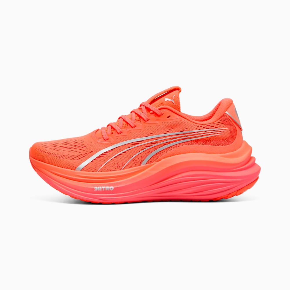 MagMax NITRO™ Men's Running Shoes, Glowing Red-Peach Frost, large
