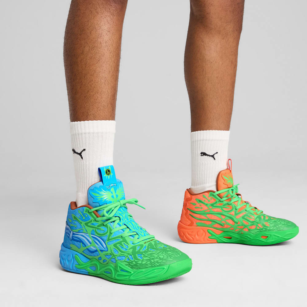 PUMA x TMNT MB.04 Leonardo and Michelangelo Unisex Basketball Shoes