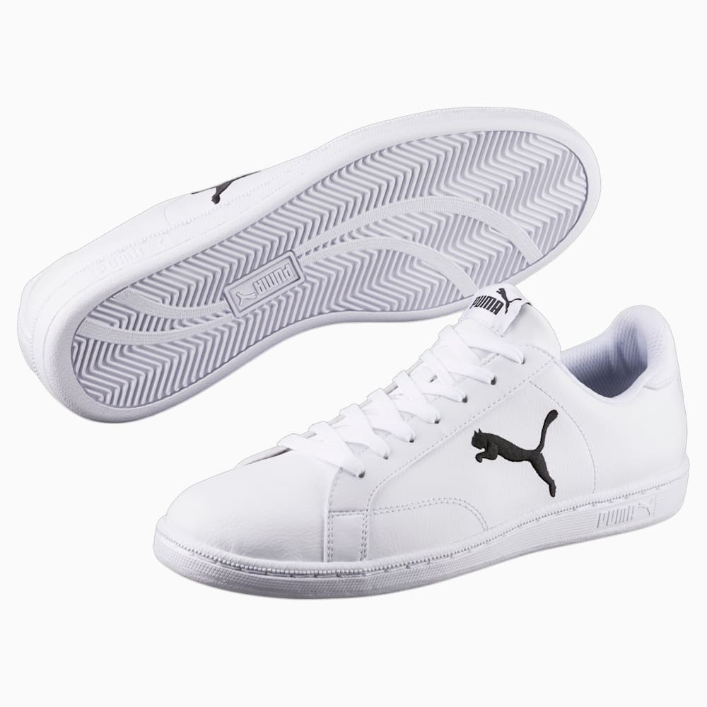 Smash Cat Leather Trainers Puma White Puma Black PUMA Shop All Puma PUMA