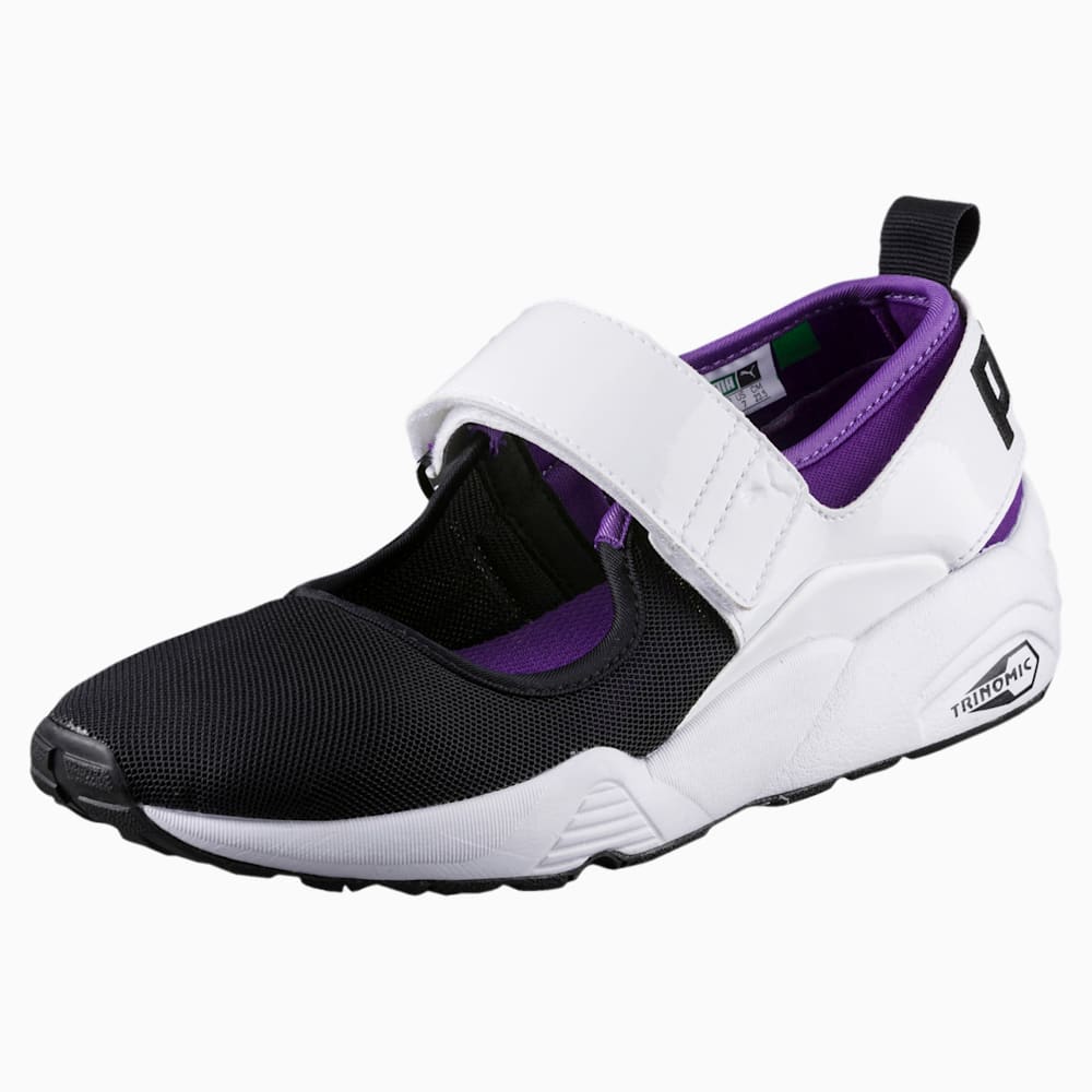 Womens black trainers puma discount
