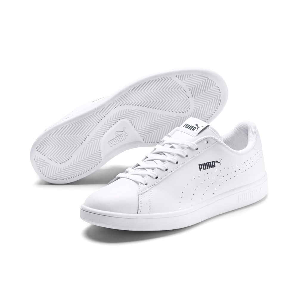 Puma smash perforated trainers store