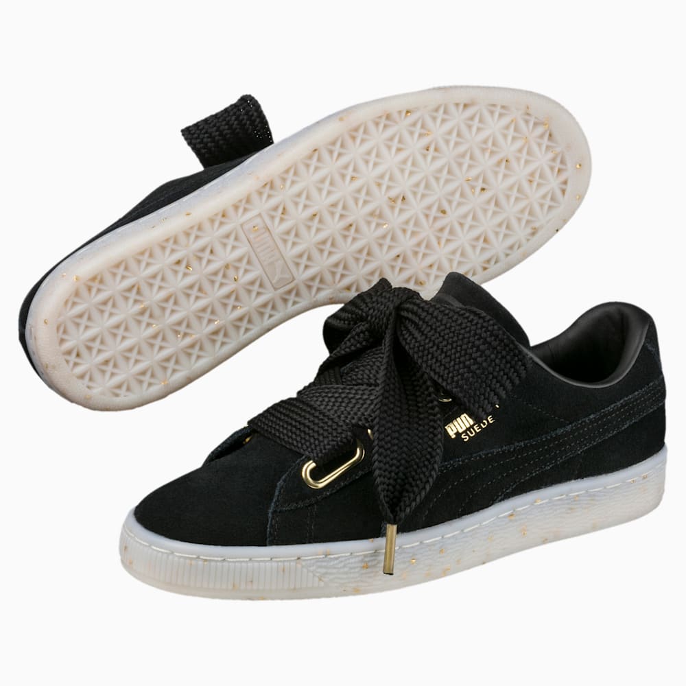 Suede Heart Celebrate Women s Trainers