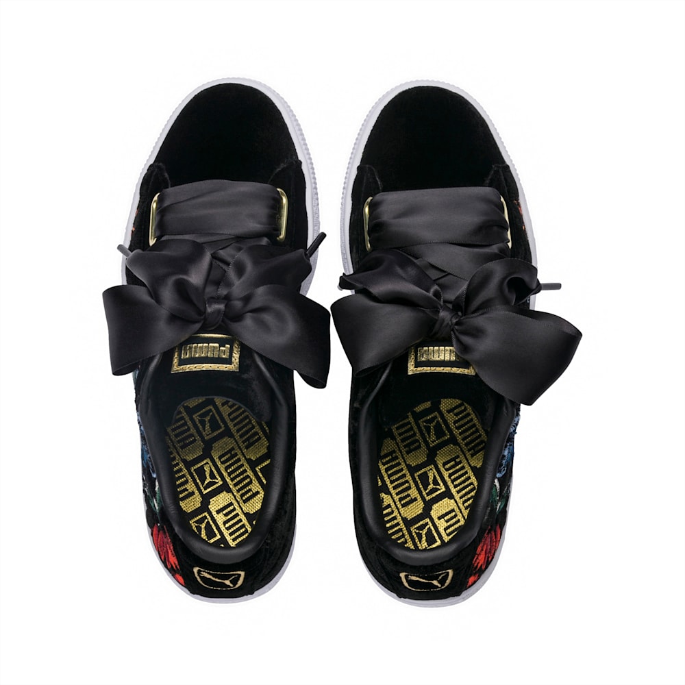 Puma basket heart hyper embroidery deals