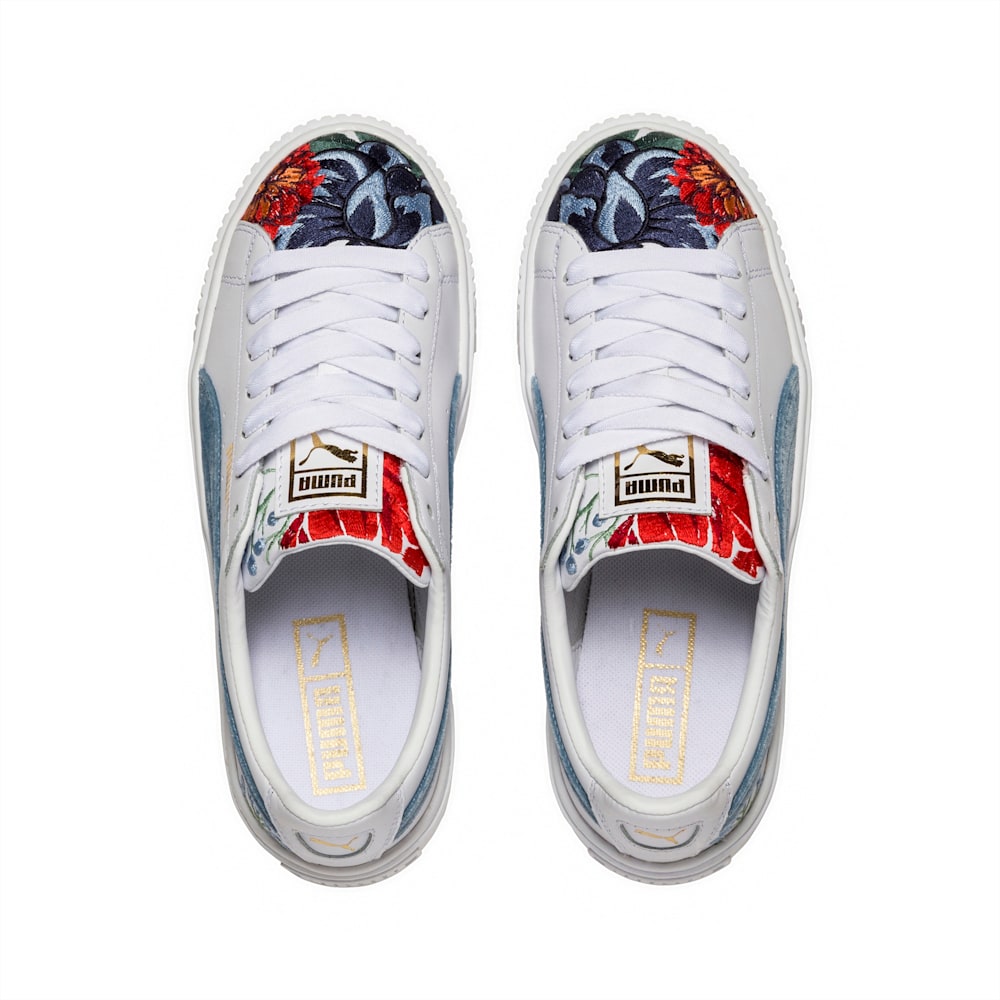 Platform Hyper Embroidered Women s Trainers