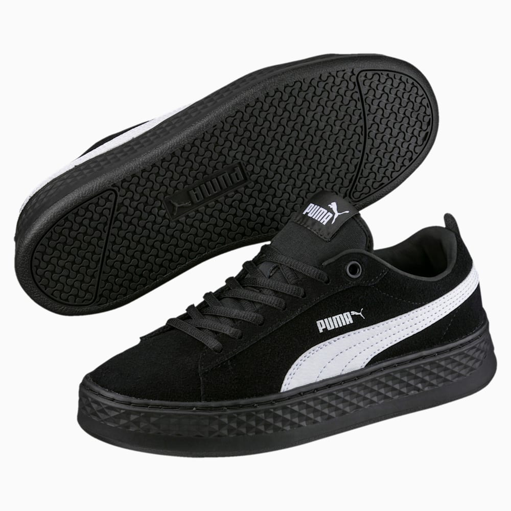 Puma smash platform l weiß hot sale