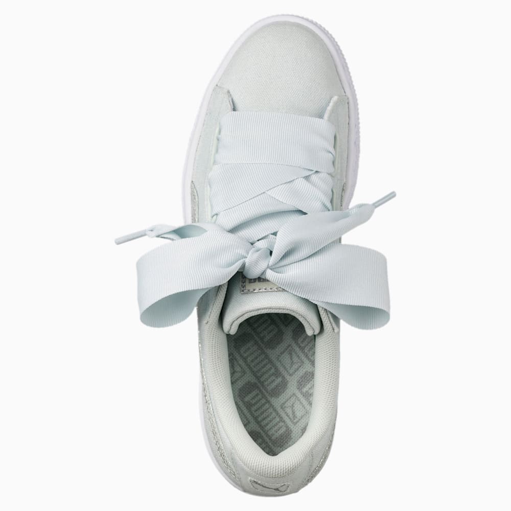 Puma basket heart mens silver 2025
