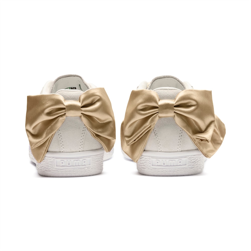 Suede Bow Varsity Women s Trainers