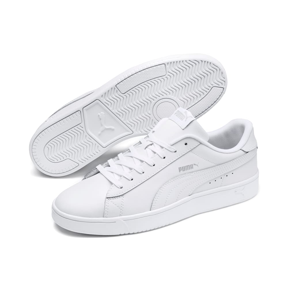 Court Breaker Derby Trainers Puma White Puma White Silver PUMA Shop All Puma PUMA