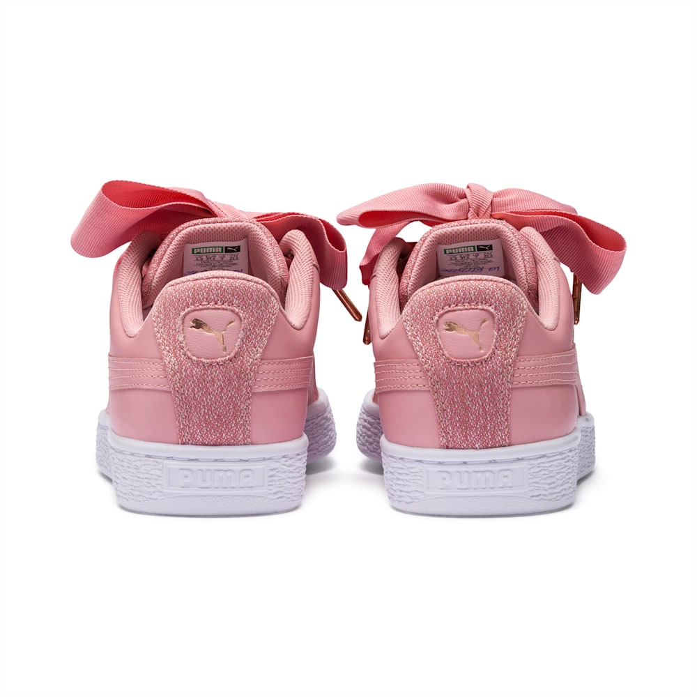 Basket Heart Woven Rose Women s Trainers PUMA Shop All Puma PUMA