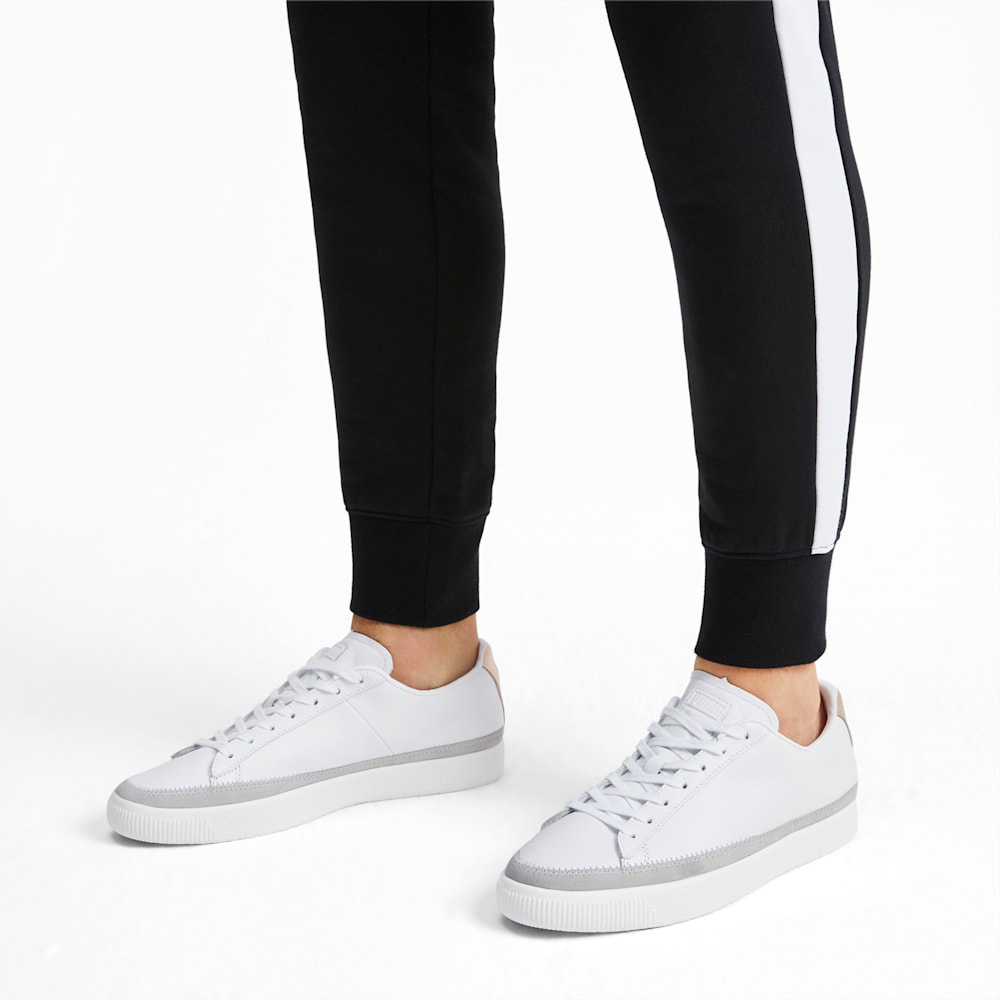 Basket trim block sneakers on sale
