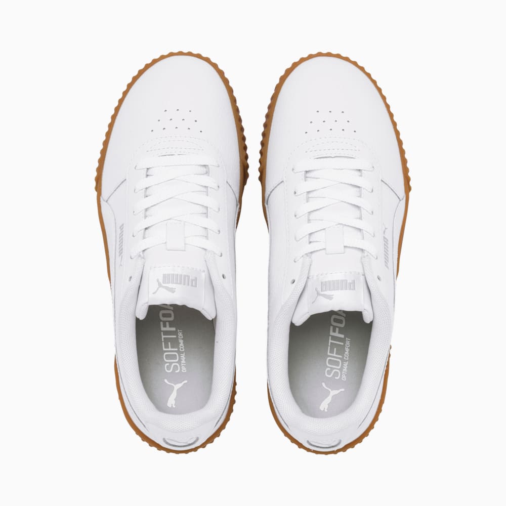 Puma carina leather trainers hot sale