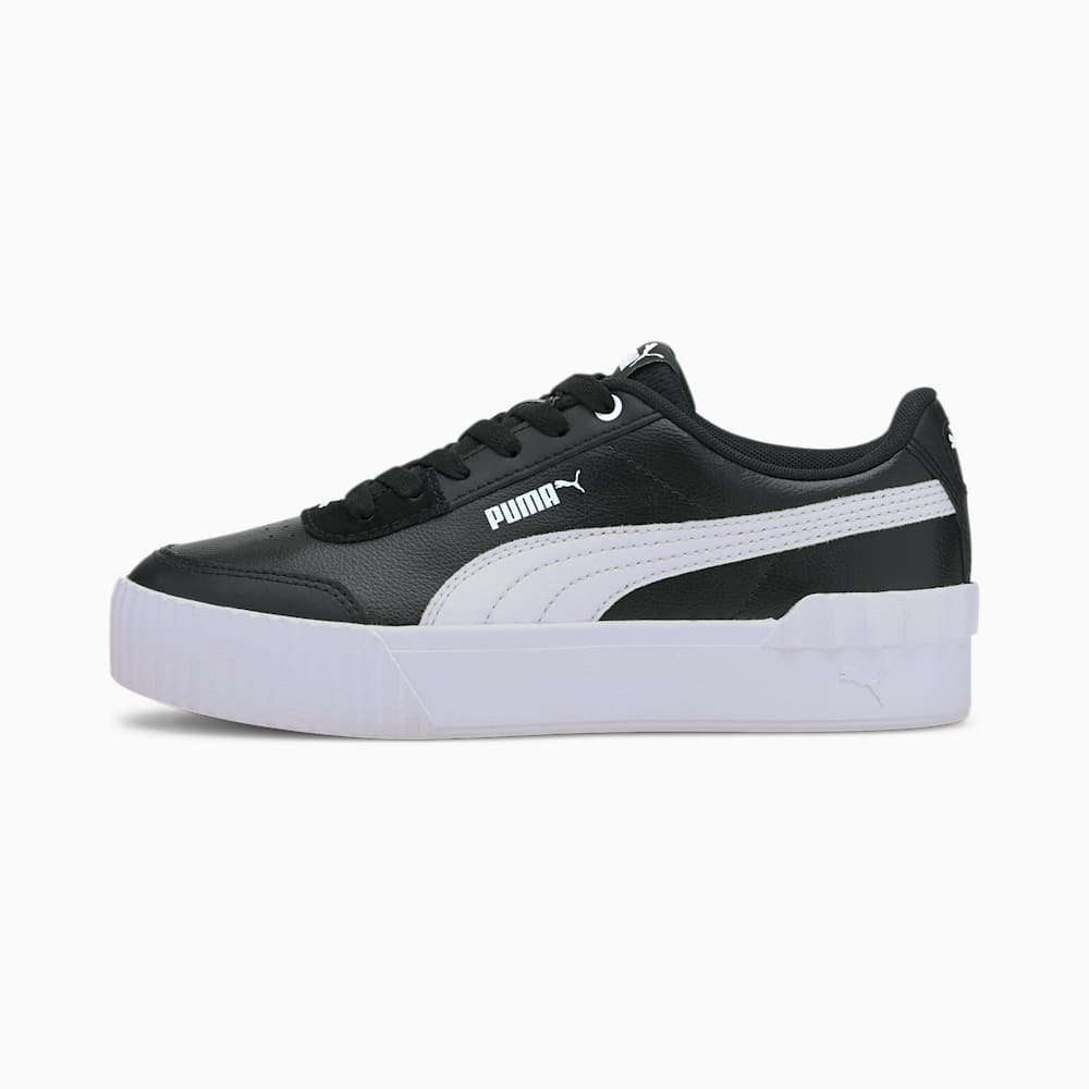 Carina Lift Women's Sneakers, Puma Black-Puma White, large-NZL
