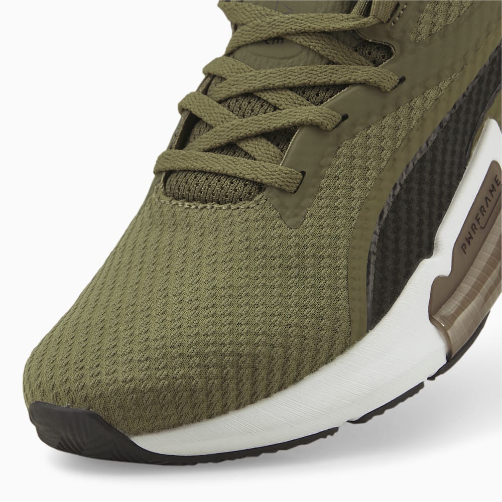 PWRFRAME Men s Training Shoes Dark Green Moss Puma Black PUMA Shop All Puma PUMA