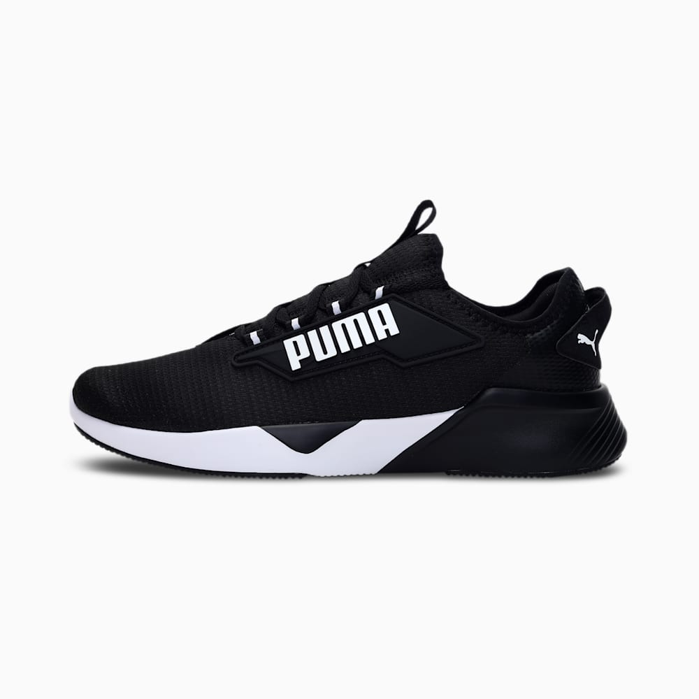 Retaliate 2 Unisex Running Shoes, Puma Black-Puma White, large-NZL