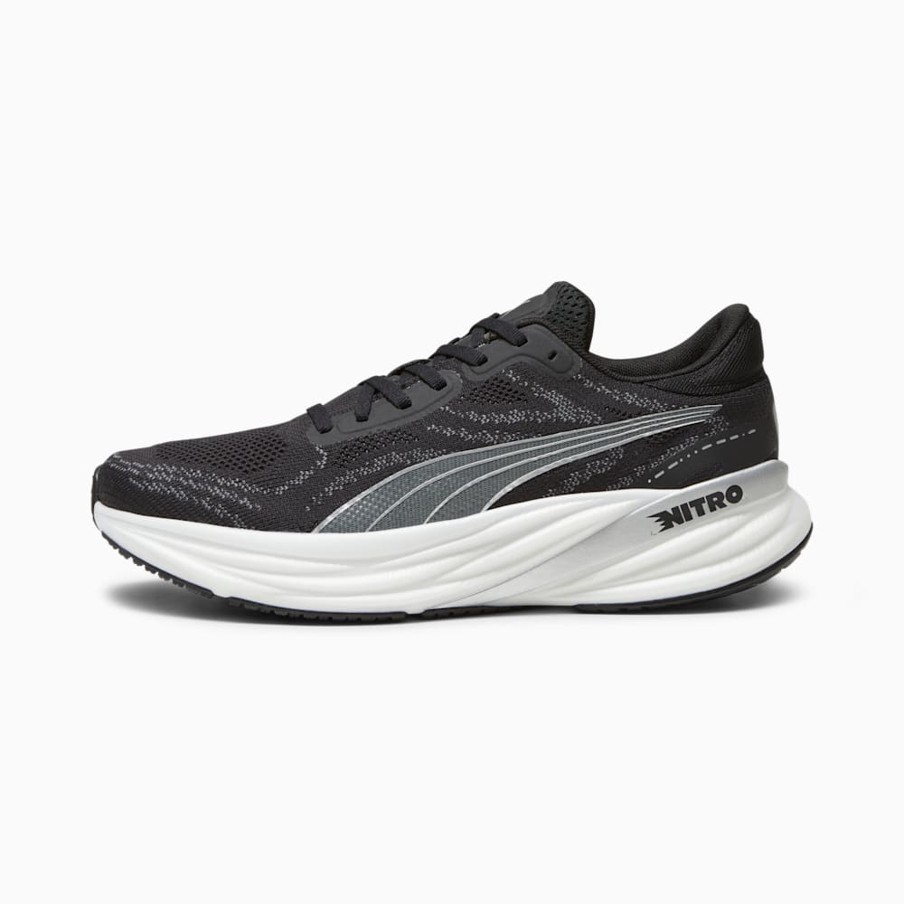 Magnify NITRO™ 2 Men's Running Shoes, PUMA Black-PUMA White-PUMA Silver, large-NZL