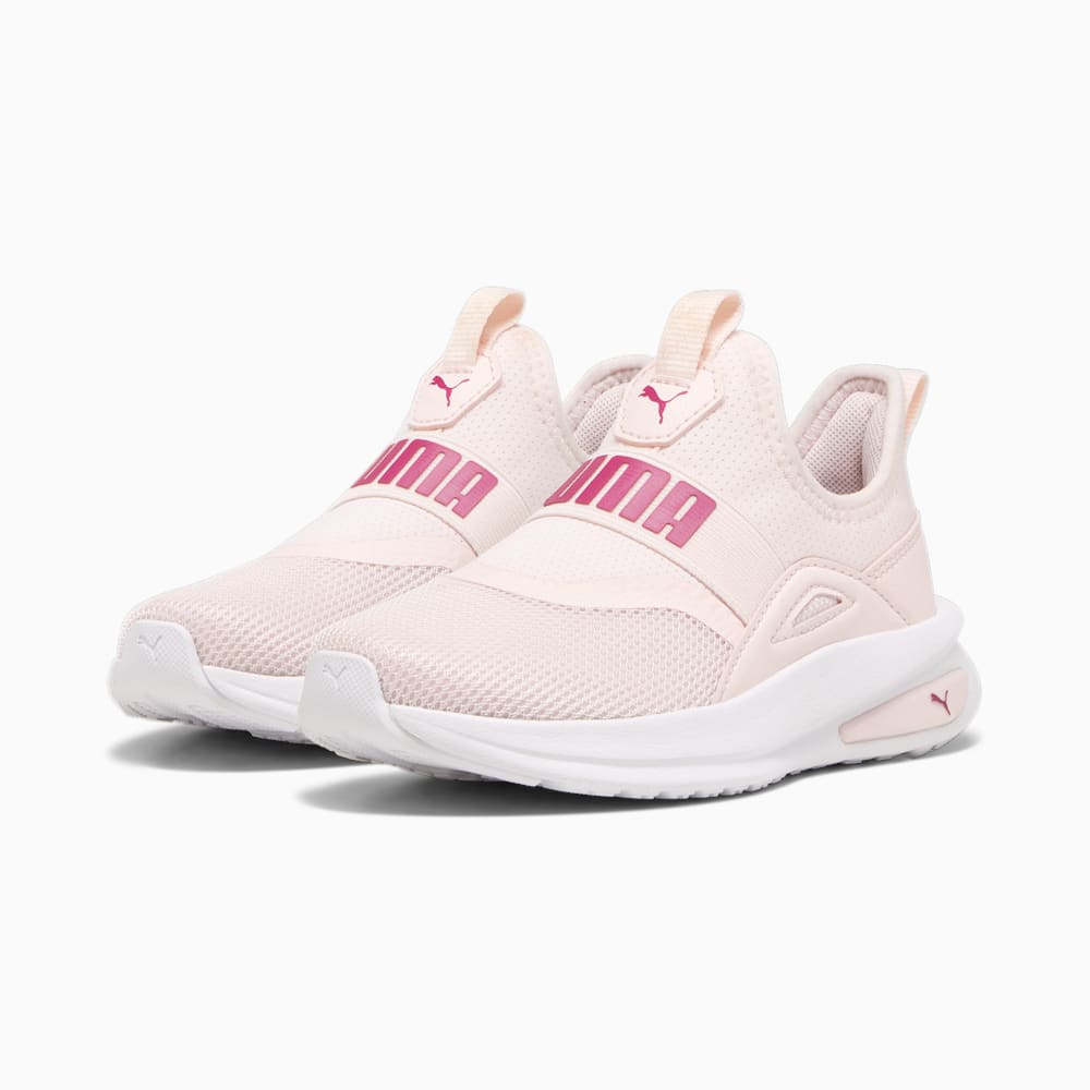 Puma slip ons green kids discount