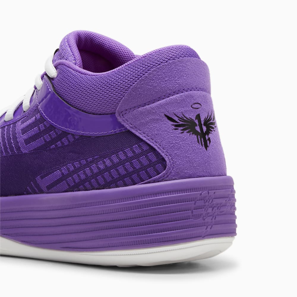 Clyde x Melo All Pro Basketball Shoes Purple Glimmer Puma White PUMA Basketball PUMA