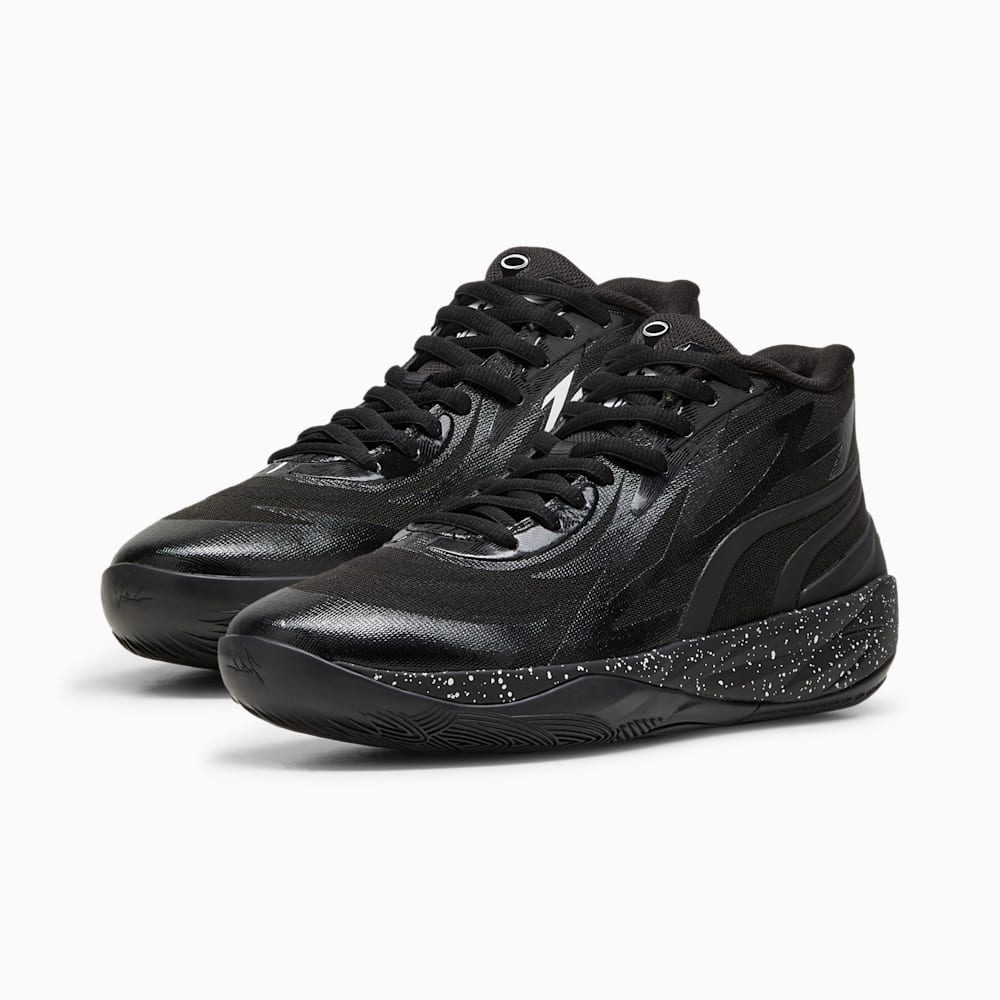 Puma basketball shoes black cheap