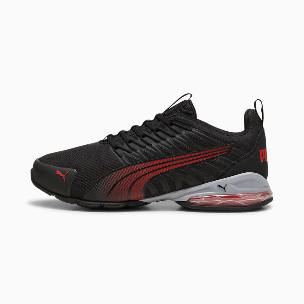 Voltaic Evo Men's Training Shoe, PUMA Black-For All Time Red, large