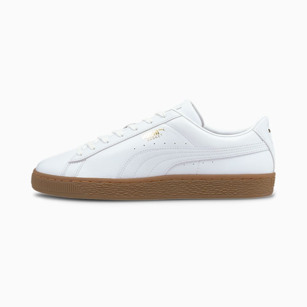Puma basket classic gum - white store