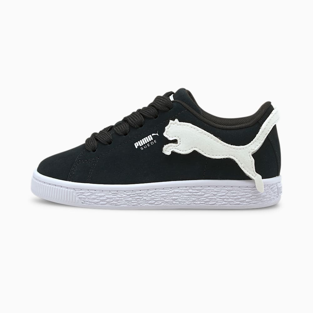 Puma shoes black kids hotsell