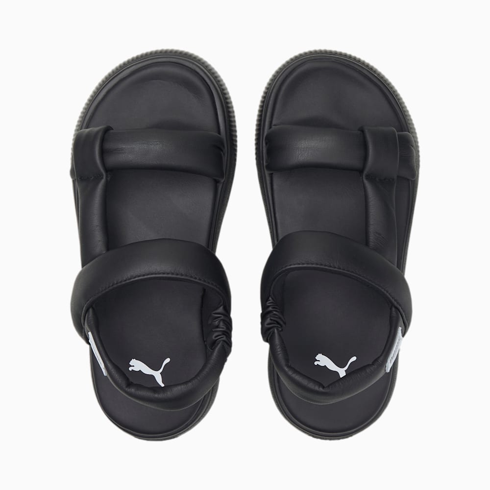 Puma grey suede flip flops outlet