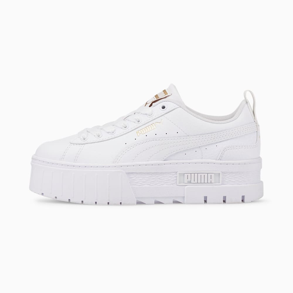 Mayze Girls Leather Sneakers Youth 8 16 years