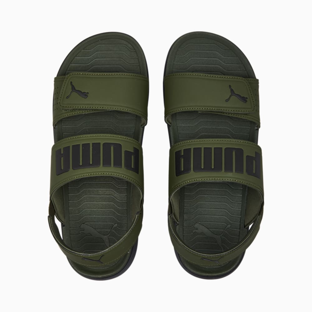 Puma green sandals clearance