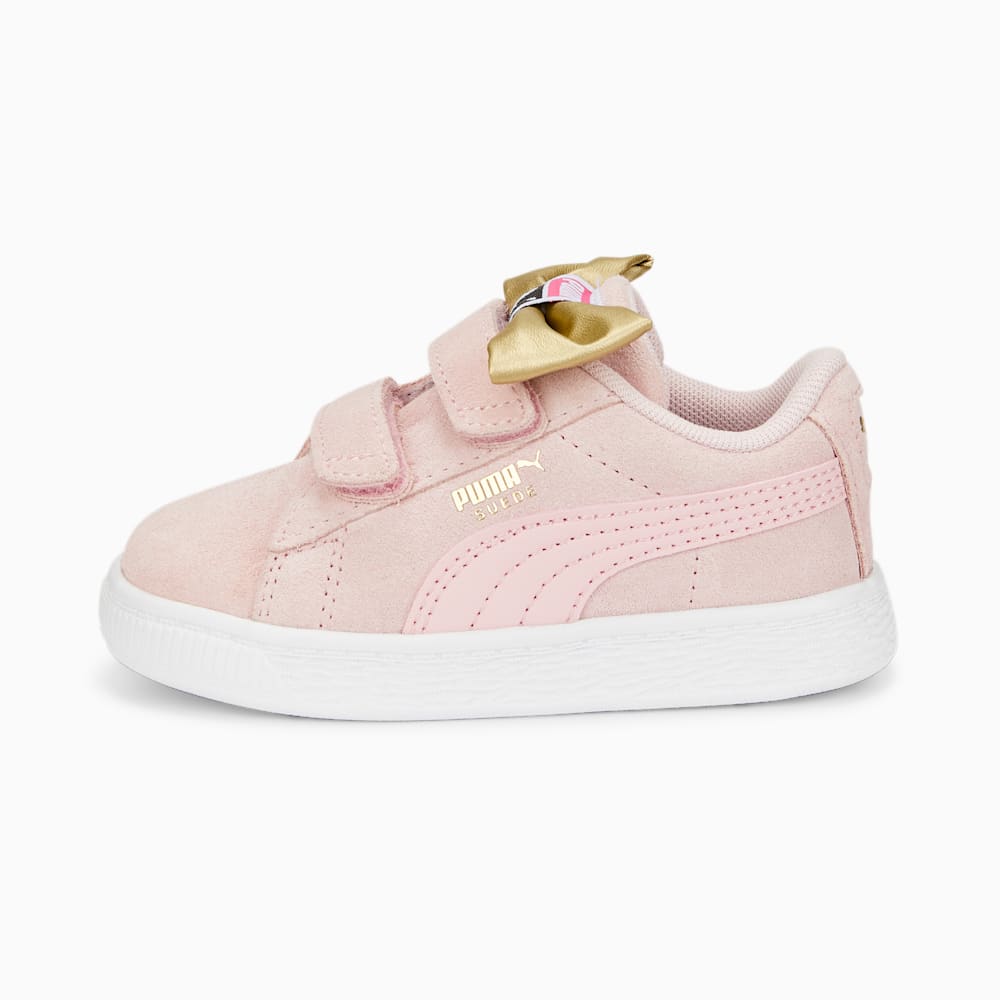 Suede Classic Light Flex Bow V Infant Sneakers