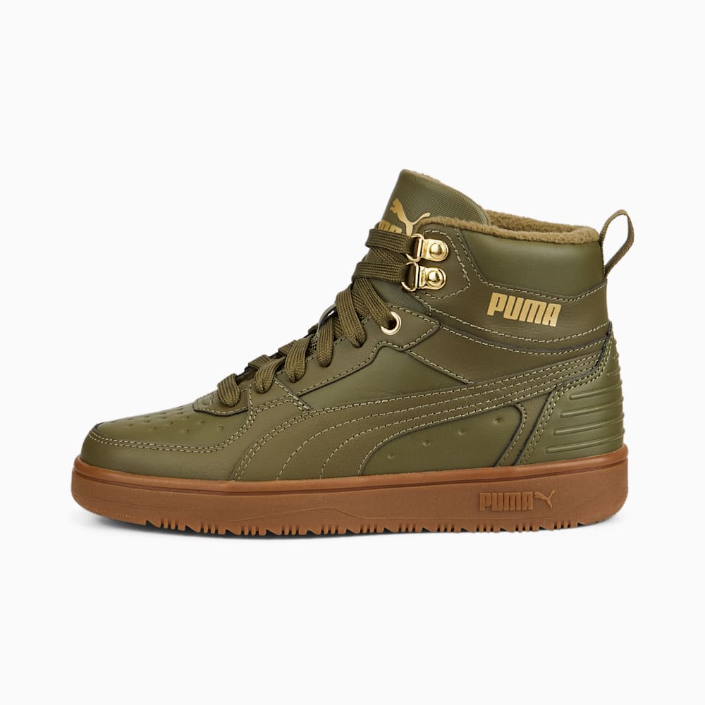 Rebound Rugged Sneakers Youth Burnt Olive Burnt Olive Puma Team Gold PUMA SHOP ALL PUMA PUMA