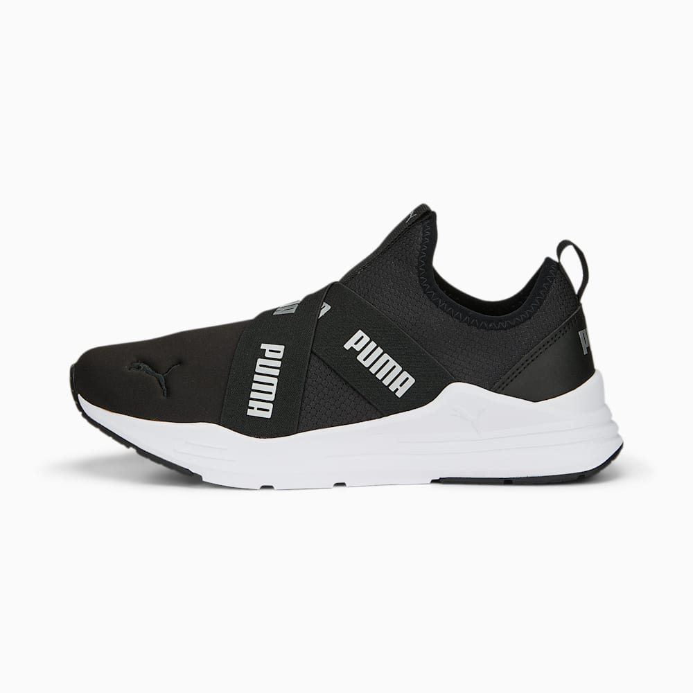 Puma mesh slip on sneakers store