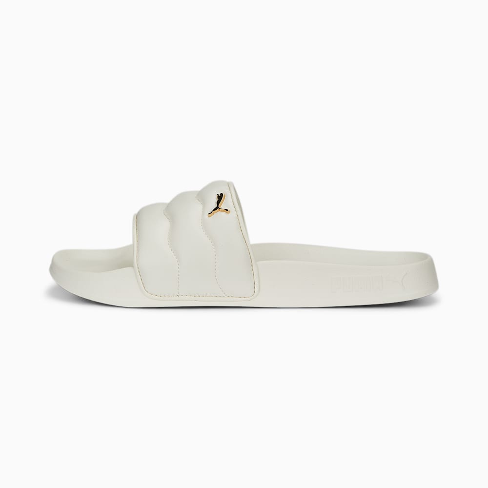 Puma slides gold top