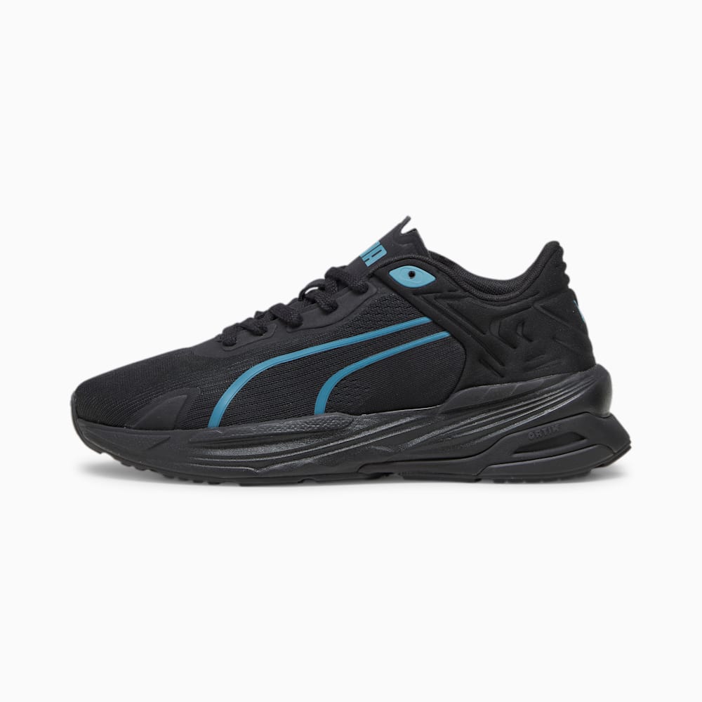 Puma black and blue sneakers top