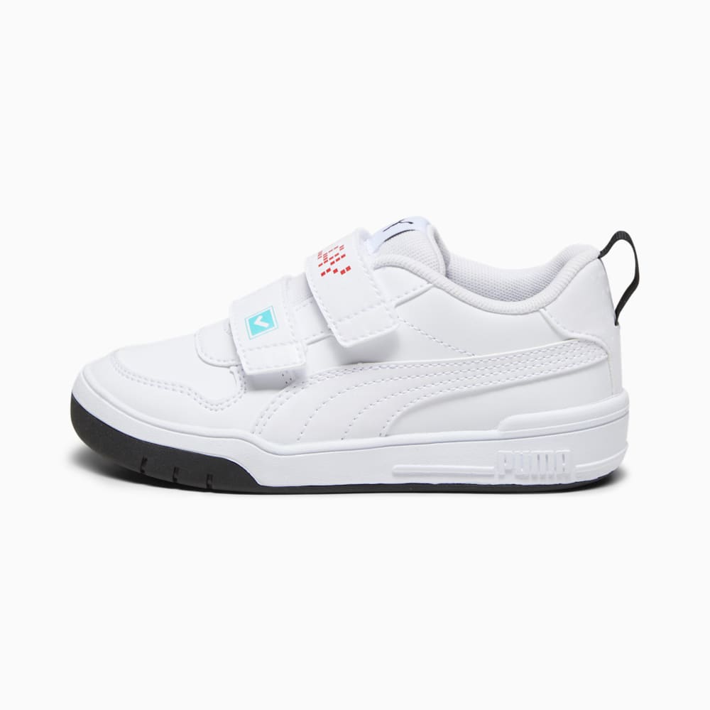 PUMA Multiflex Play V Kids Sneakers PUMA White PUMA White For All Time Red PUMA Shop All Puma PUMA
