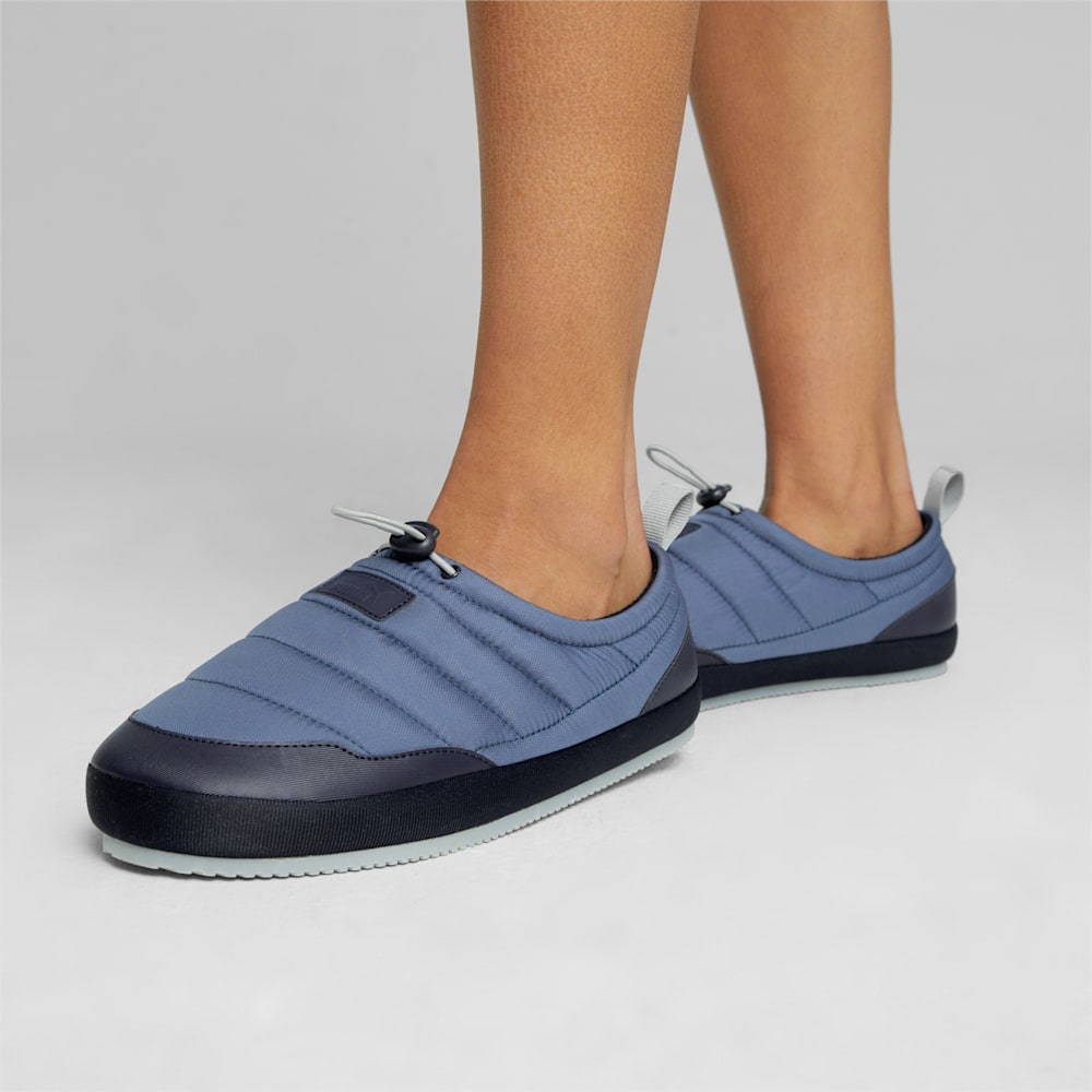 Puma slippers blue sales