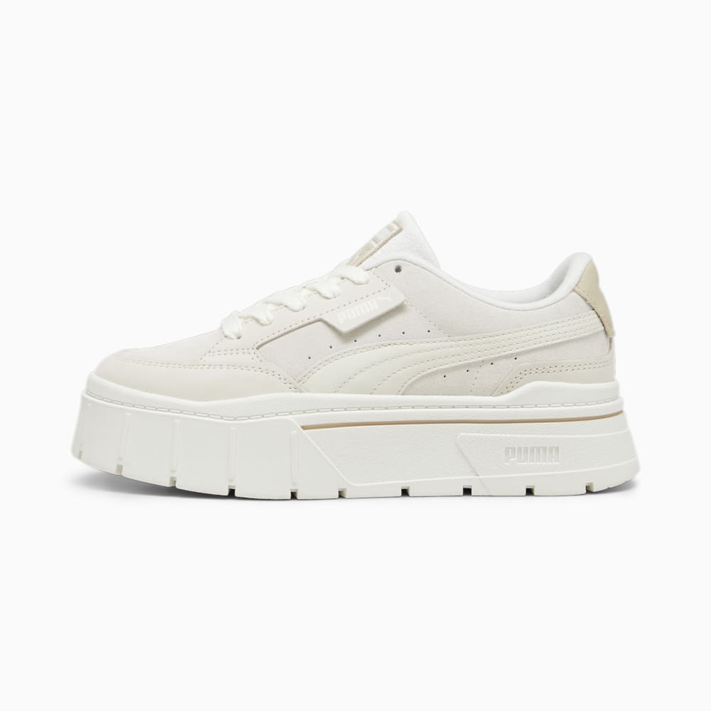 Mayze Stack Selflove Women's Sneakers, Warm White, large-NZL
