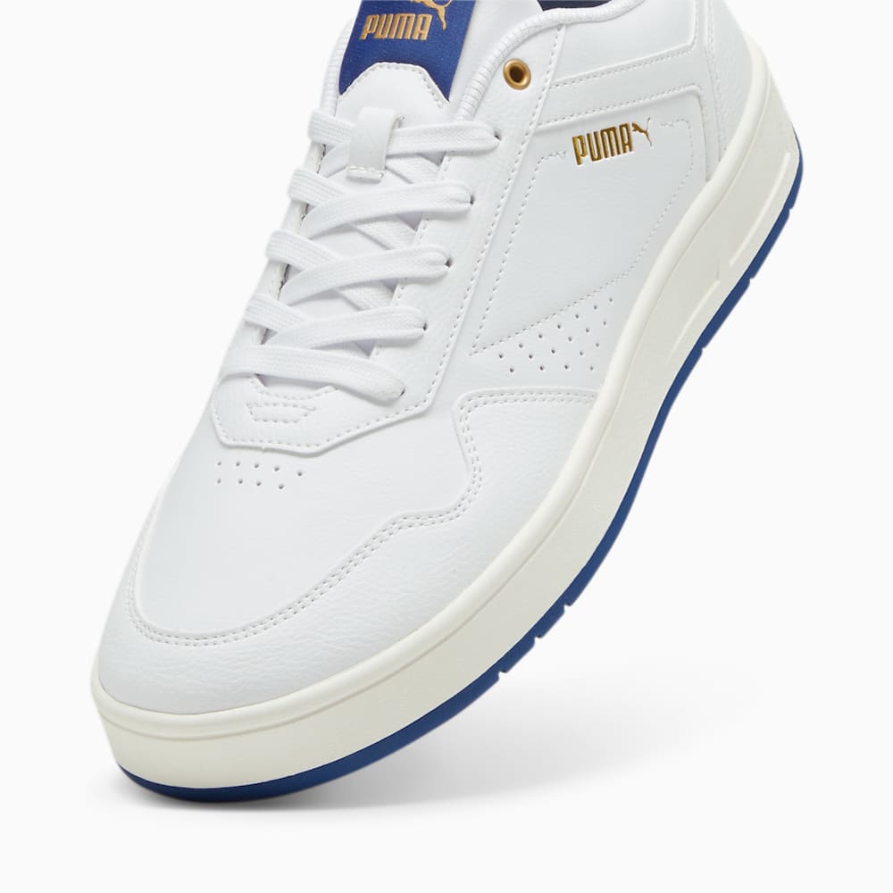 Court Classic Sneakers PUMA White Clyde Royal PUMA Gold PUMA Shoes PUMA