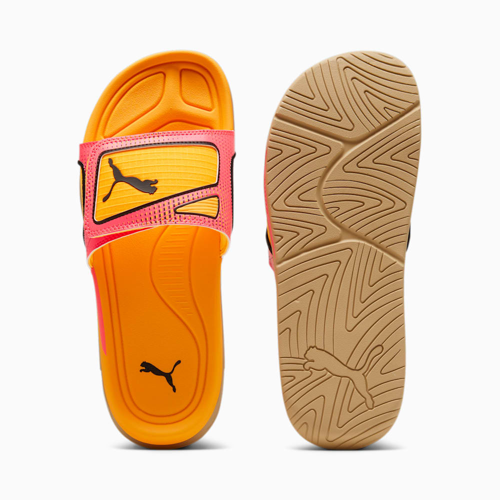 Orange puma slides shop