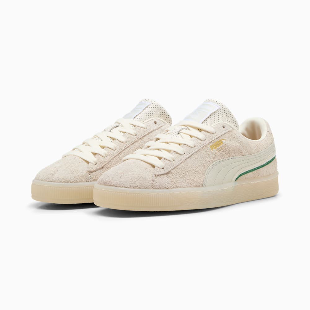 Puma green suede trainers top