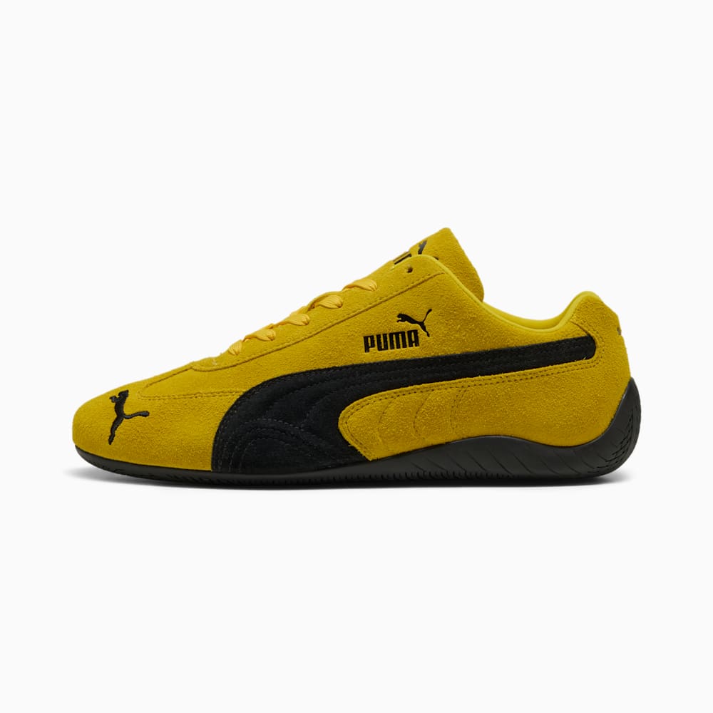 Yellow puma sneakers top
