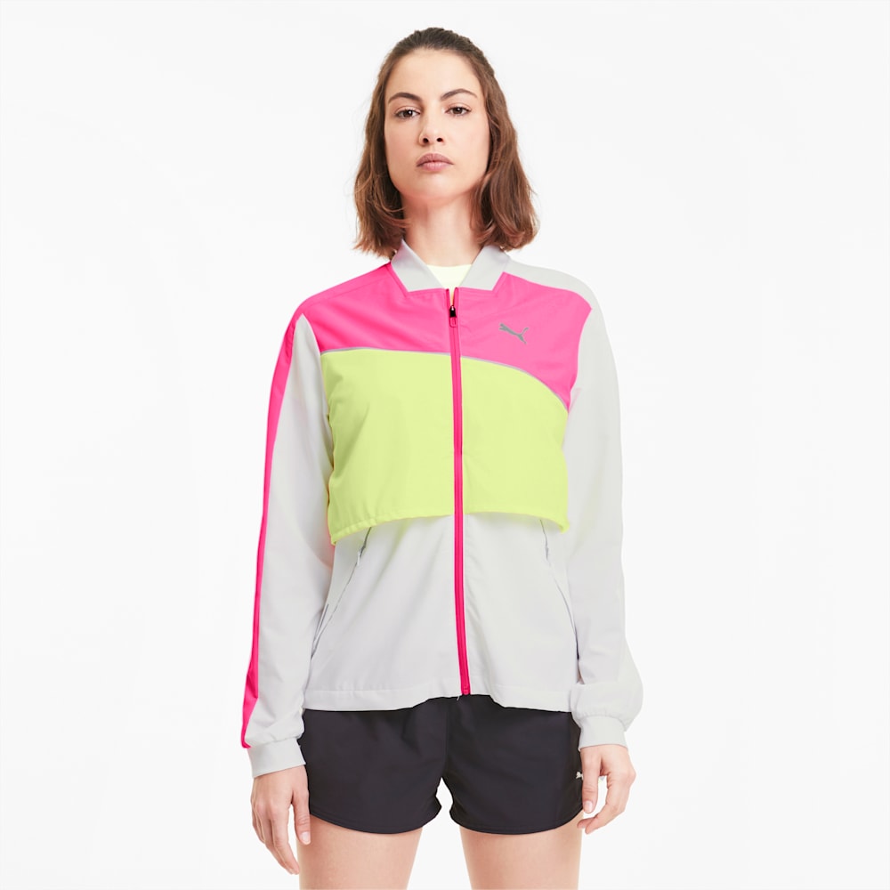 Puma jacket womens pink shop